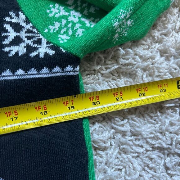 The SImpsons Santa Bart Ugly Christmas Cardigan Sweater Size Large EUC - Picture 6 of 11